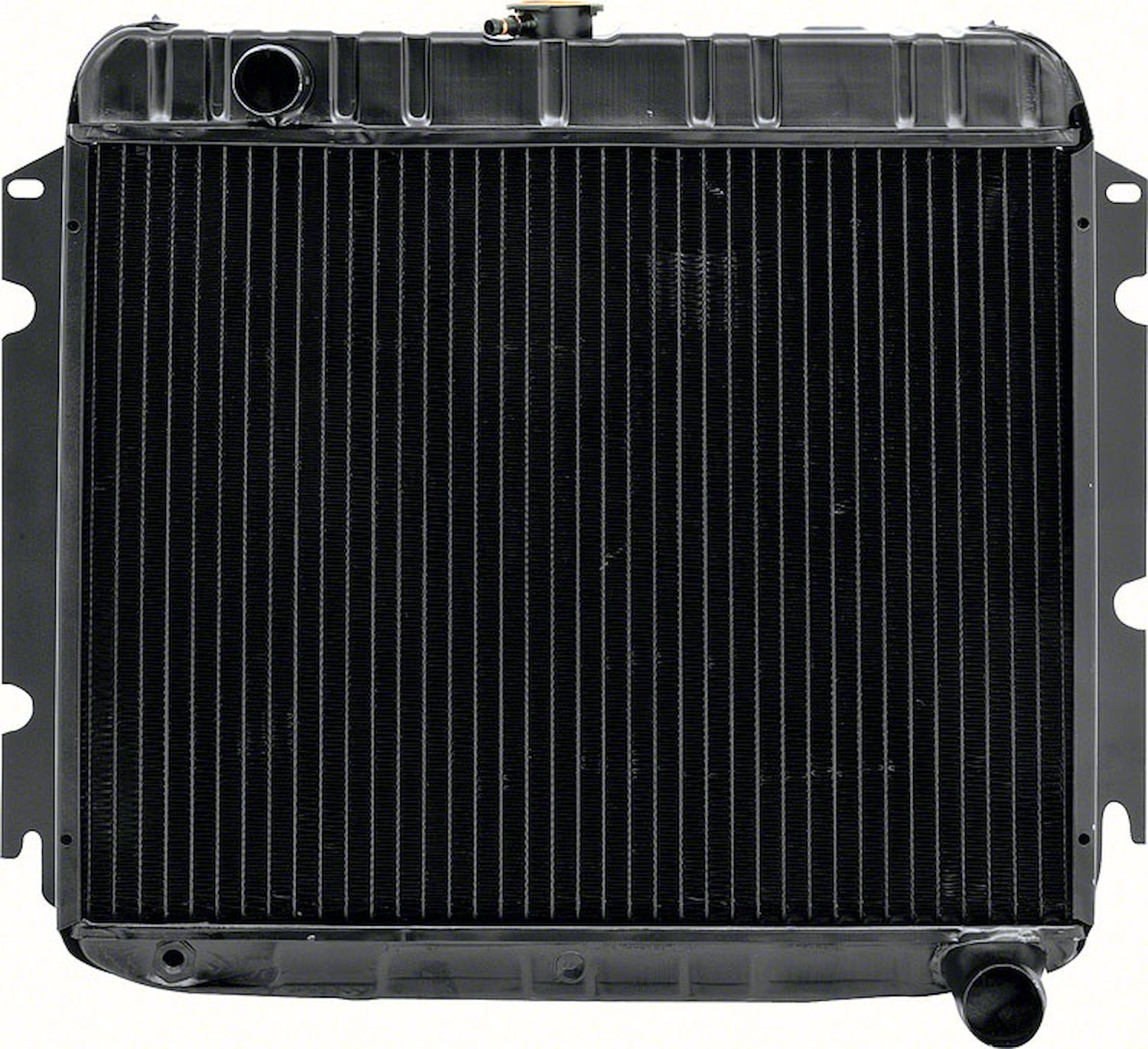 MA2248S Replacement Radiator 1970-72 Mopar A-Body With 6 Cylinder And Standard Trans 3 Row