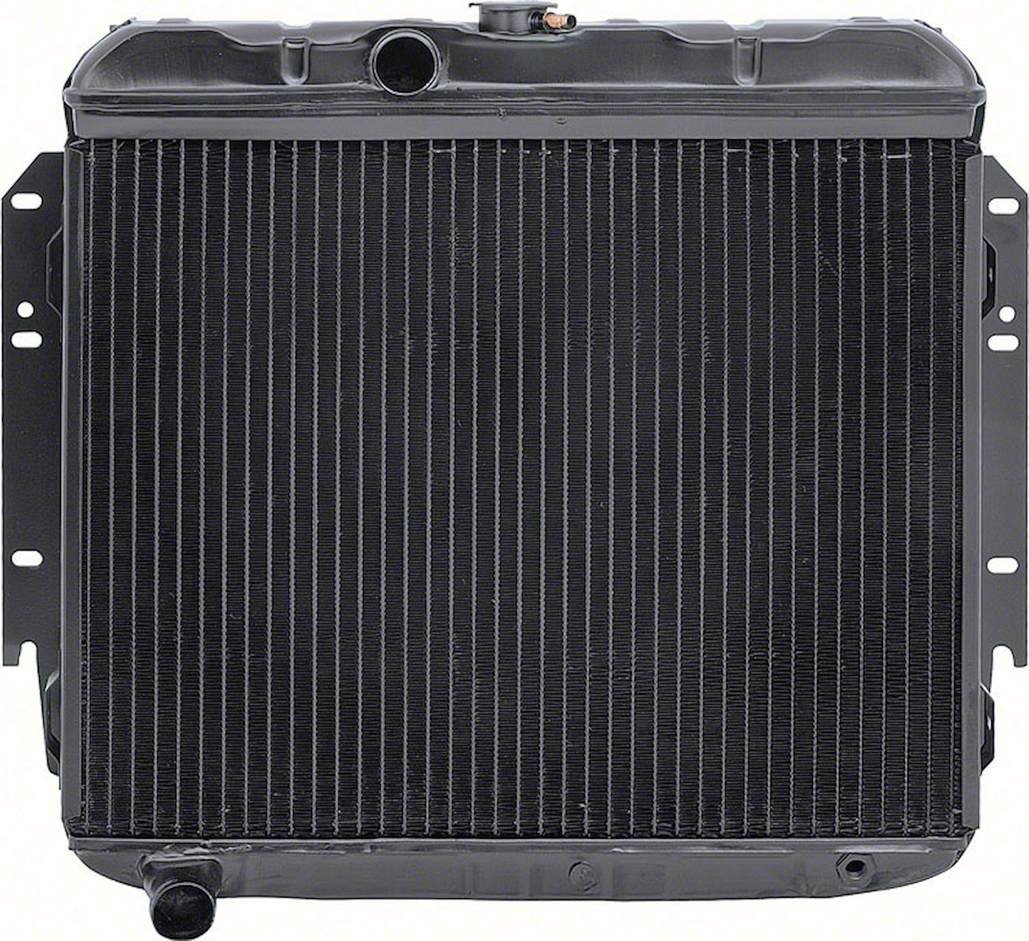 MA2256S Replacement Radiator 1966 Barracuda 273Ci V8 With Standard Trans 4 Row