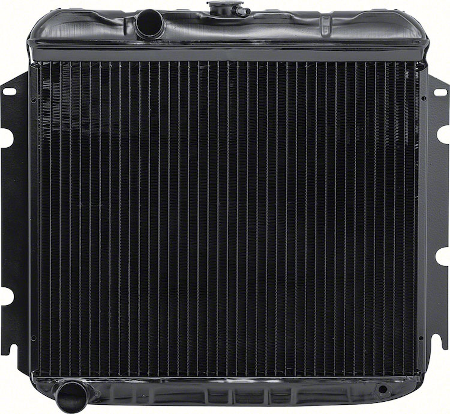 MA2257S Replacement Radiator 1967-69 Mopar A-Body With 6 Cylinder And Standard Trans 4 Row