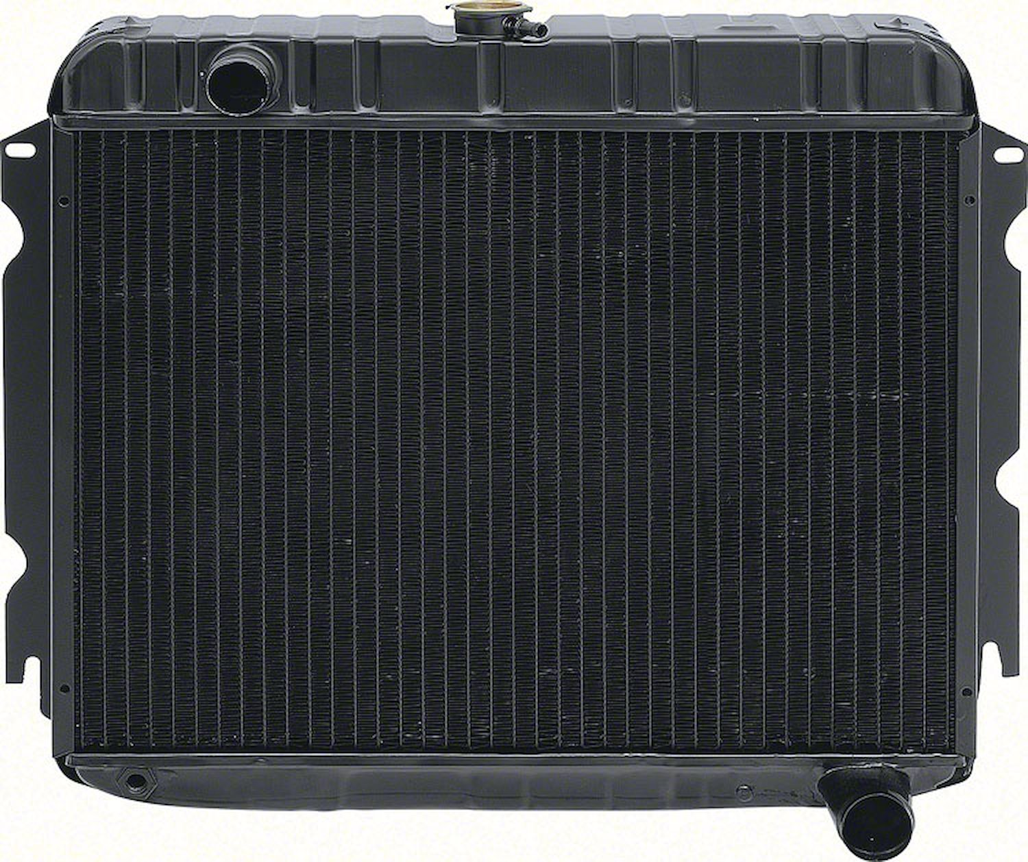 MA2260S Replacement Radiator 1970-72 Mopar A-Body With 6 Cylinder And Standard Trans 4 Row