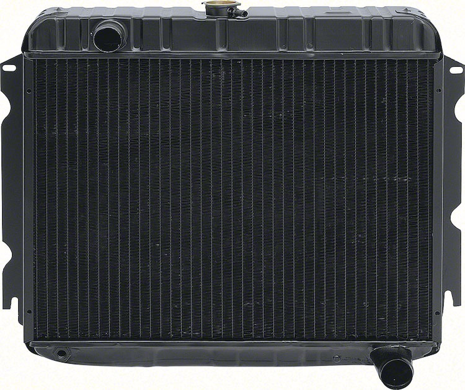 MA2262S Replacement Radiator 1973 Mopar A-Body With 6 Cylinder And Standard Trans 4 Row