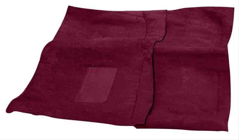MA504513 Loop Carpet With Tails 1963-66 Dodge Dart Convertible 4 Speed Maroon