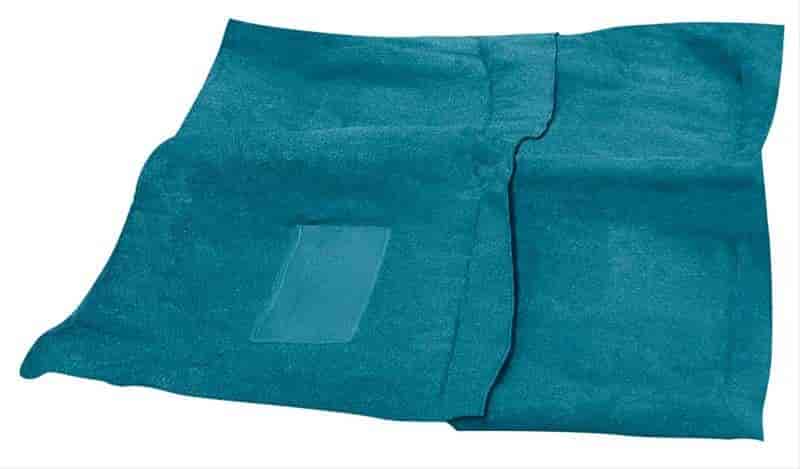MA505505 Loop Carpet With Tails 1963-66 Dodge Dart Convertible With Auto Trans Aqua