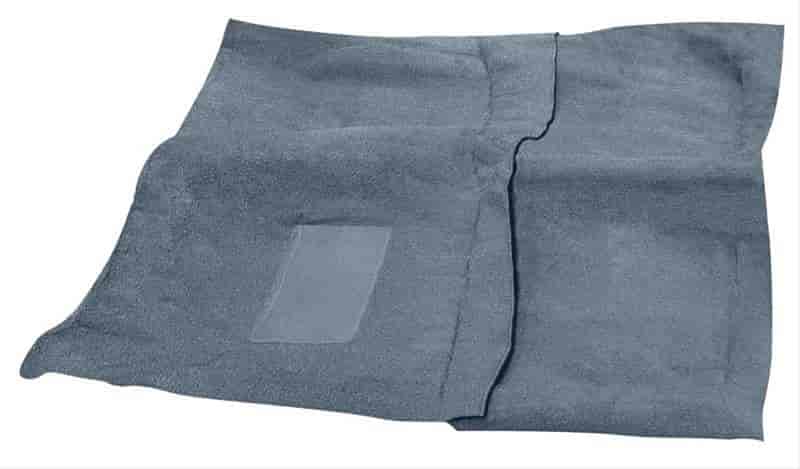 MA505522 Loop Carpet With Tails 1963-66 Dodge Dart Convertible With Auto Trans Gunmetal Gray