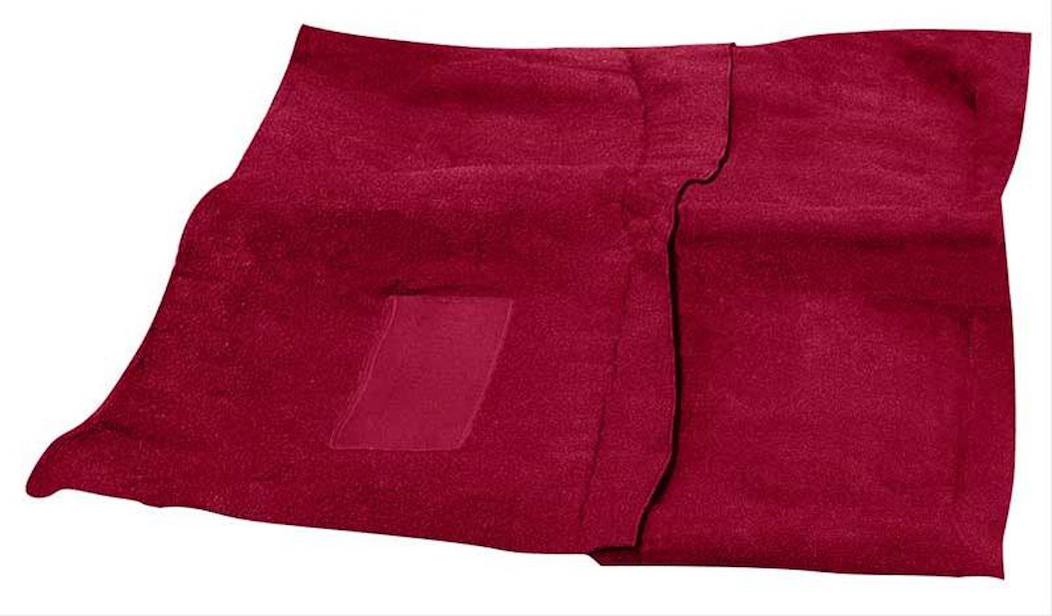 MA530502 Loop Carpet With Tails 1967-69 Dodge Dart Convertible With 4-Speed Red
