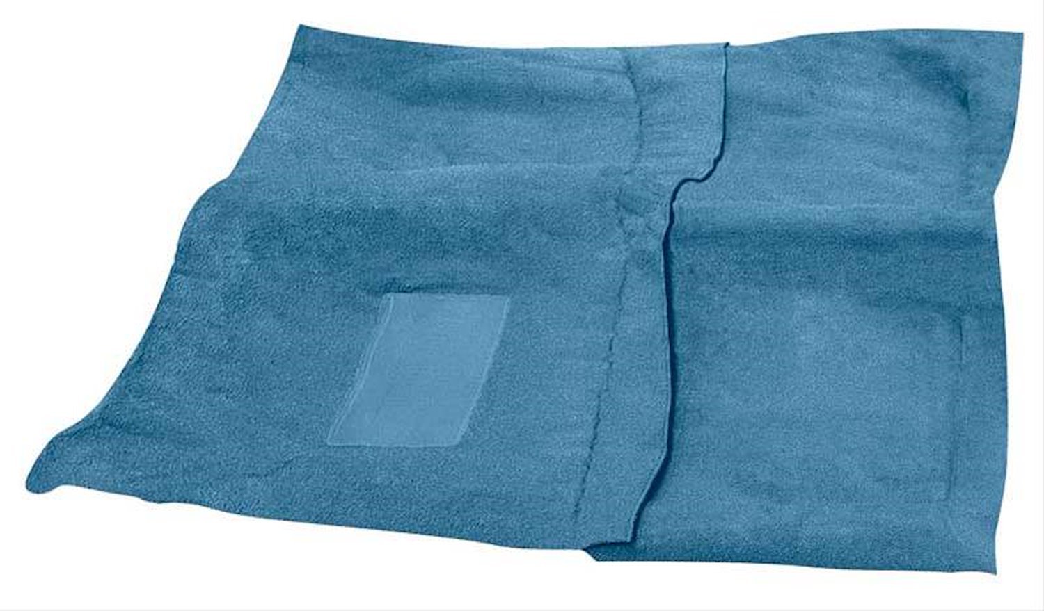 MA530509 Loop Carpet With Tails 1967-69 Dodge Dart Convertible With 4-Speed Medium Blue