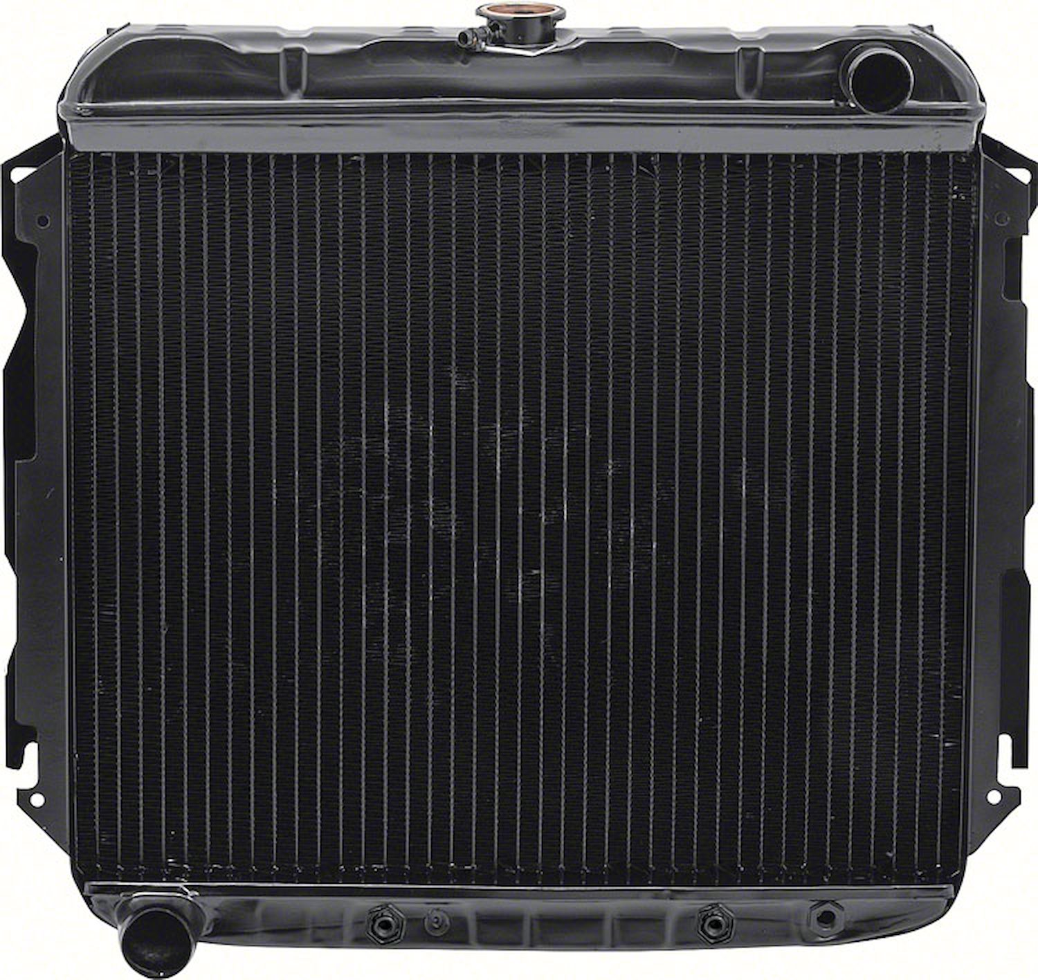 MB2371A Replacement Radiator 1966-69 Mopar B-Body 426 Hemi With Automatic Trans 3 Row