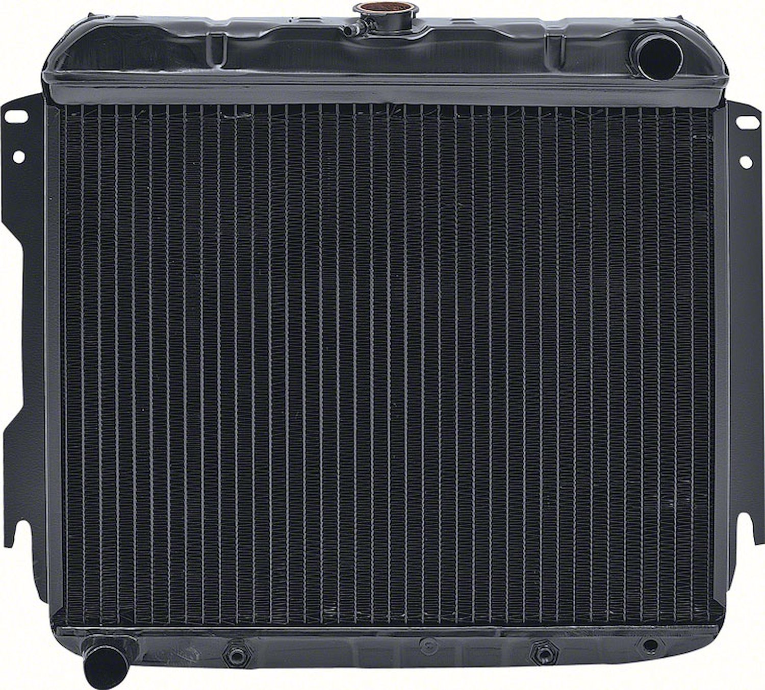 MB2375A Replacement Radiator 1963-64 Dodge B-Body With 6 Cylinder And Automatic Trans 4 Row