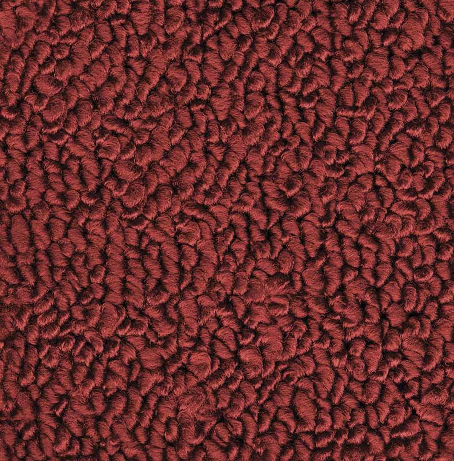MB940513 Passenger Area Maroon Loop Carpet Set 1966 Dodge Charger With Auto Trans