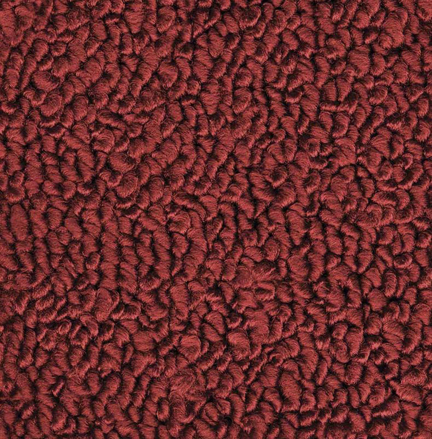 MB942513 Passenger Area Maroon Loop Carpet Set 1967 Dodge Charger With 4-Speed