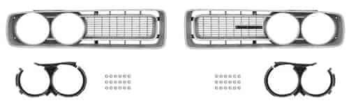 1971 Charger Grill Set- S