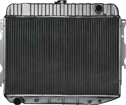 Replacement Radiator for 1970-1972 Mopar B & E-Body Big Block V8 W/ Auto. Trans. [3 Row, Copper/Brass]