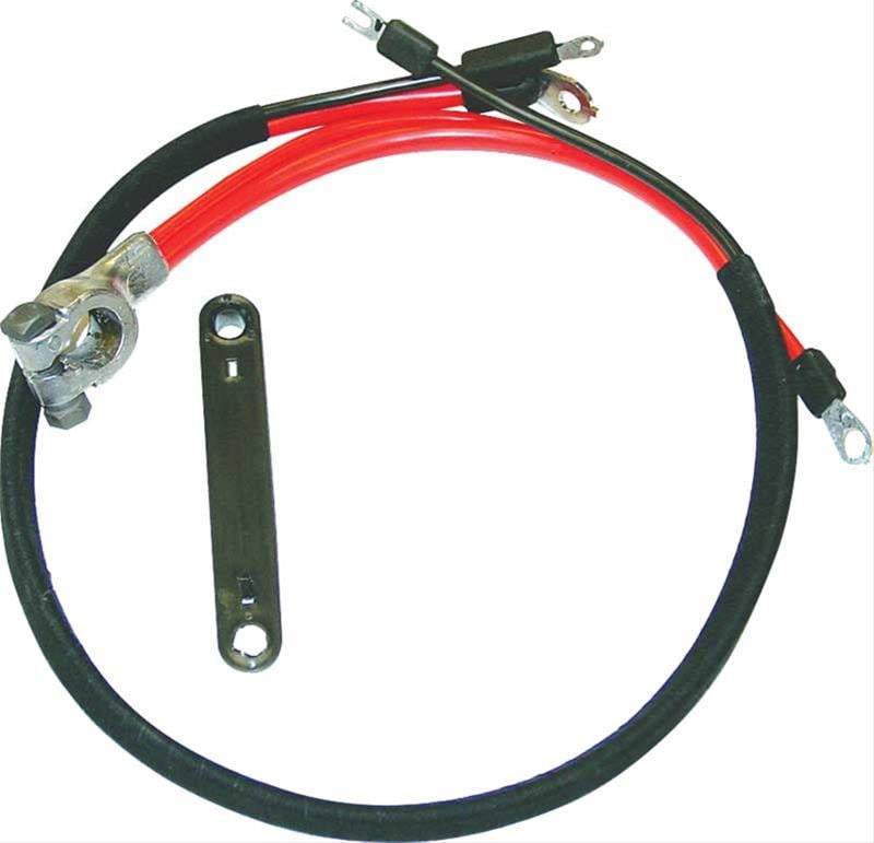 MD2570 Battery Cable Positive; 1970-74 Dodge, Plymouth; A/B/E-Body Models; 43-1/2" overall length