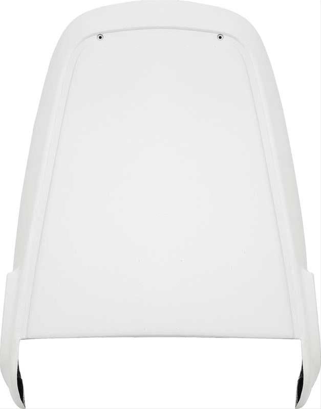 MD474200 Bucket Seat Back Panels 1971-72 Dodge, Plymouth A/E-Body, 71-74 B-Body; White; Pair; 2nd Design
