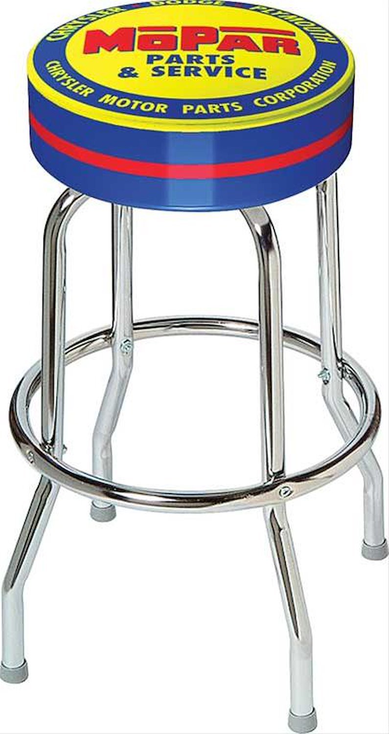 MD670104 Counter Stool 1948-53 Blue/Yellow Mopar parts And Accessories Logo