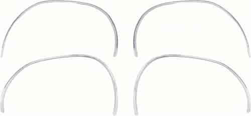 MN1479 Wheel Opening Molding Set 1970-74 Dodge Challenger; Front and Rear; 4 Piece Set; Made In USA