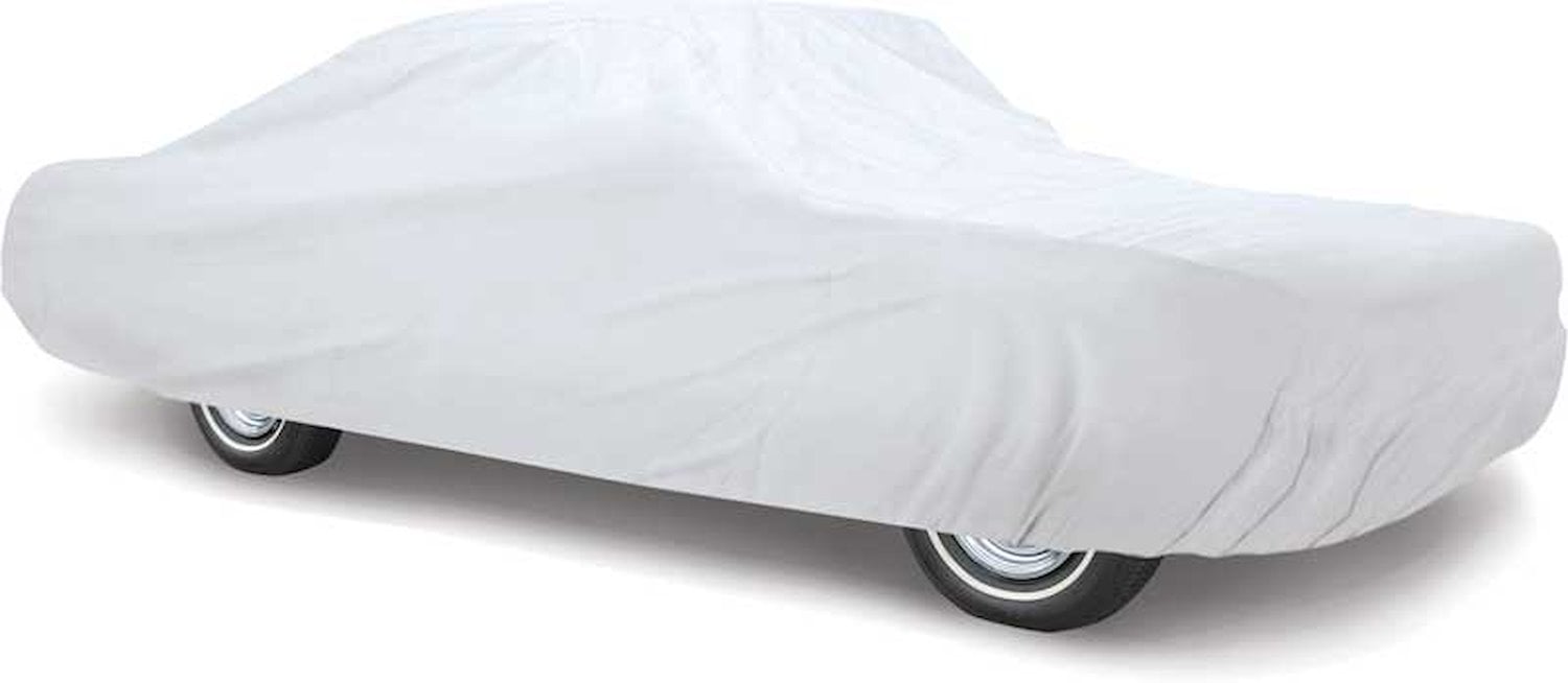 MT3501H Car Cover 1967-76 Dart, Demon, Duster, Scamp, Valiant, 1967-69 Barracuda Notchback; Titanium Plus