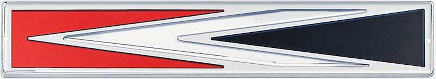 PS500127 Metal Sign Photorealistic; Charger Arrow Logo; Measures 20" X 4"