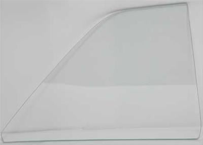 QG2339C Quarter Window Glass-1961-64 Buick Cadillac, Chevy, Olds, Pontiac; Clear; 2 Door; Convertible; RH or LH; Each