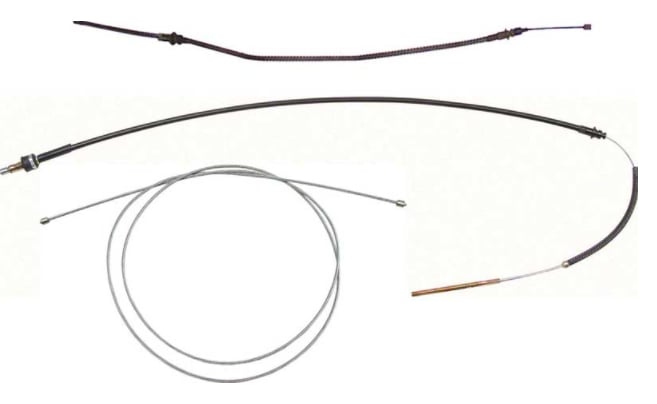 Parking Brake Cable Set for 1967 Gm F-Body Models without Rear Disc Brakes