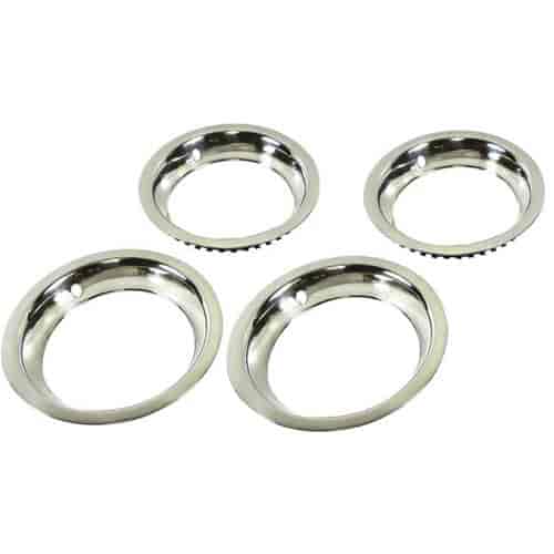 Stainless Steel Round Lip Trim Ring Kit 14" x 6", 14" x 7"