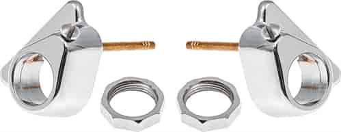 Wiper Tower Bezels And Nuts for 1955-1959 Chevrolet/GMC Truck [4-Piece Set]