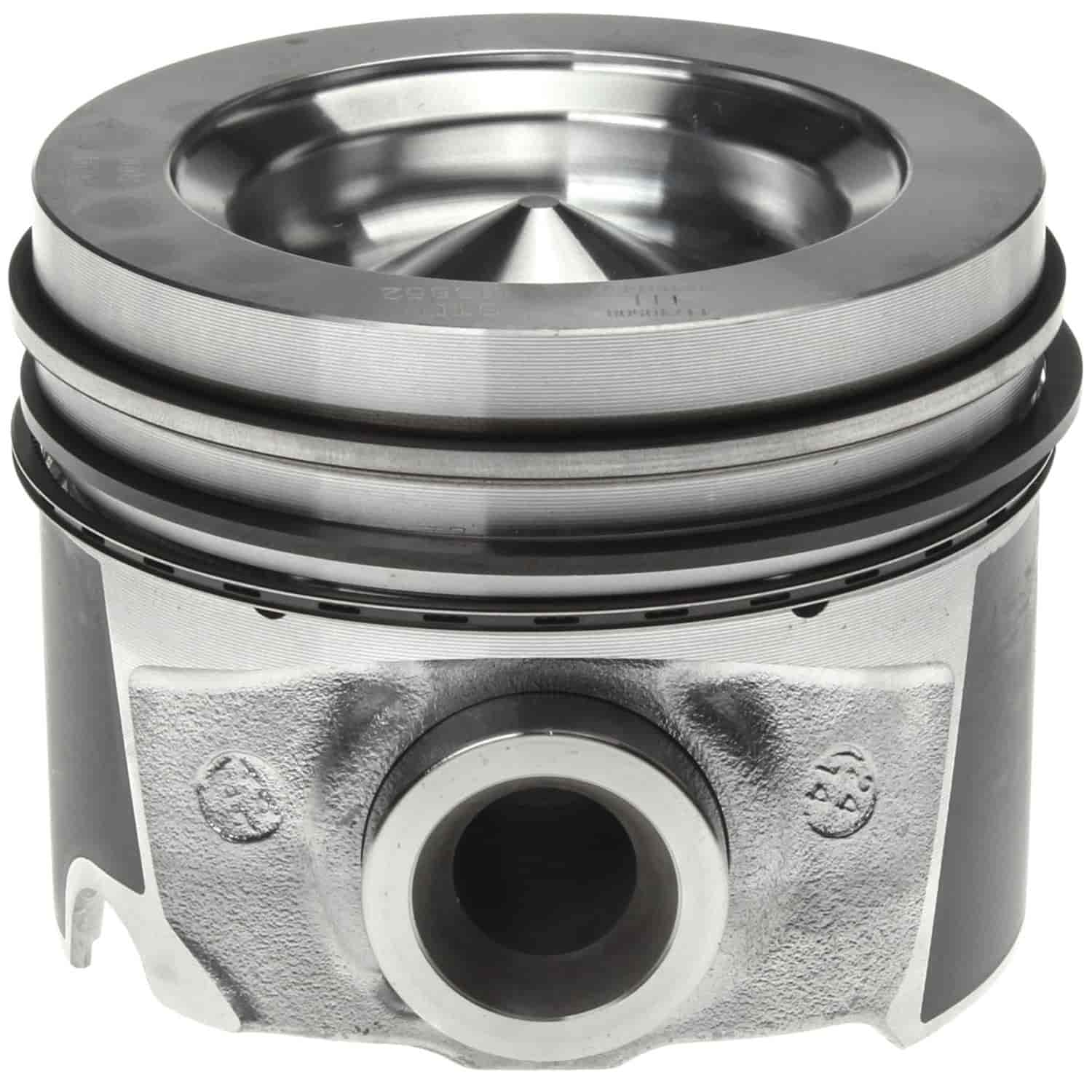 Piston With Rings 2011-2016 Ford Powerstroke Diesel V8 6.7L with 3.90"/99mm Bore (Standard)