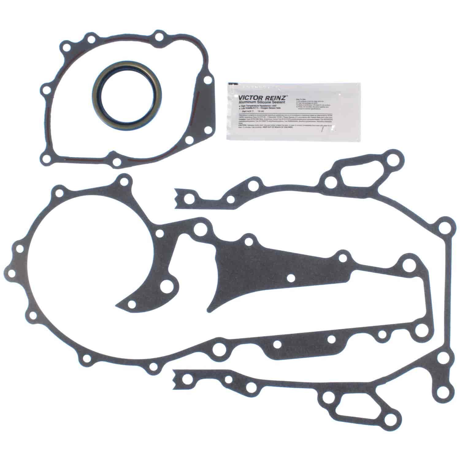Timing Cover Set Cad 252 4.1L Eng. 86-88 Water Pump w/Bead On Flange
