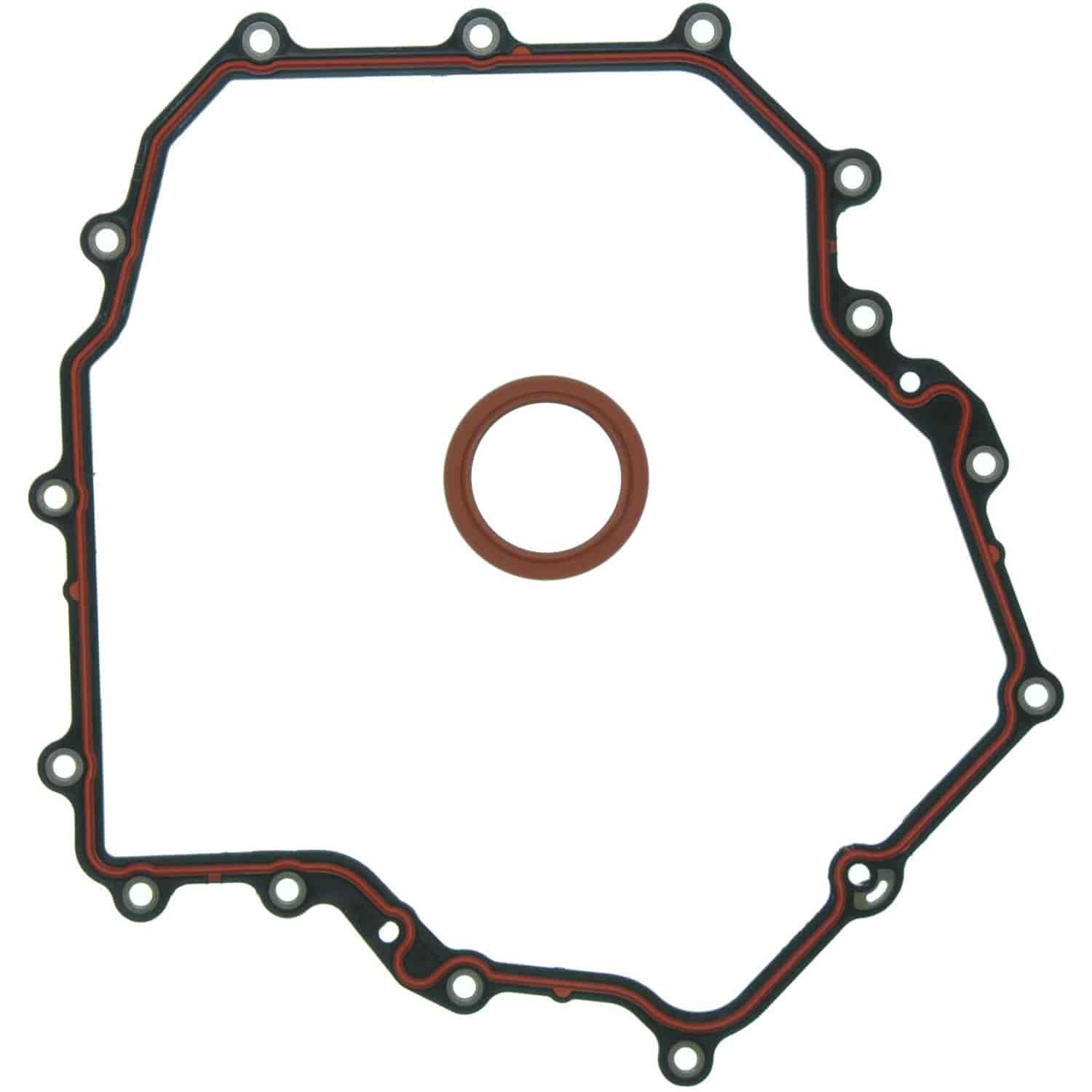 Timing Cover Set Cad. Northstar 4.6L 98-99 2nd Design W/Part# Stamped On Timing Cover