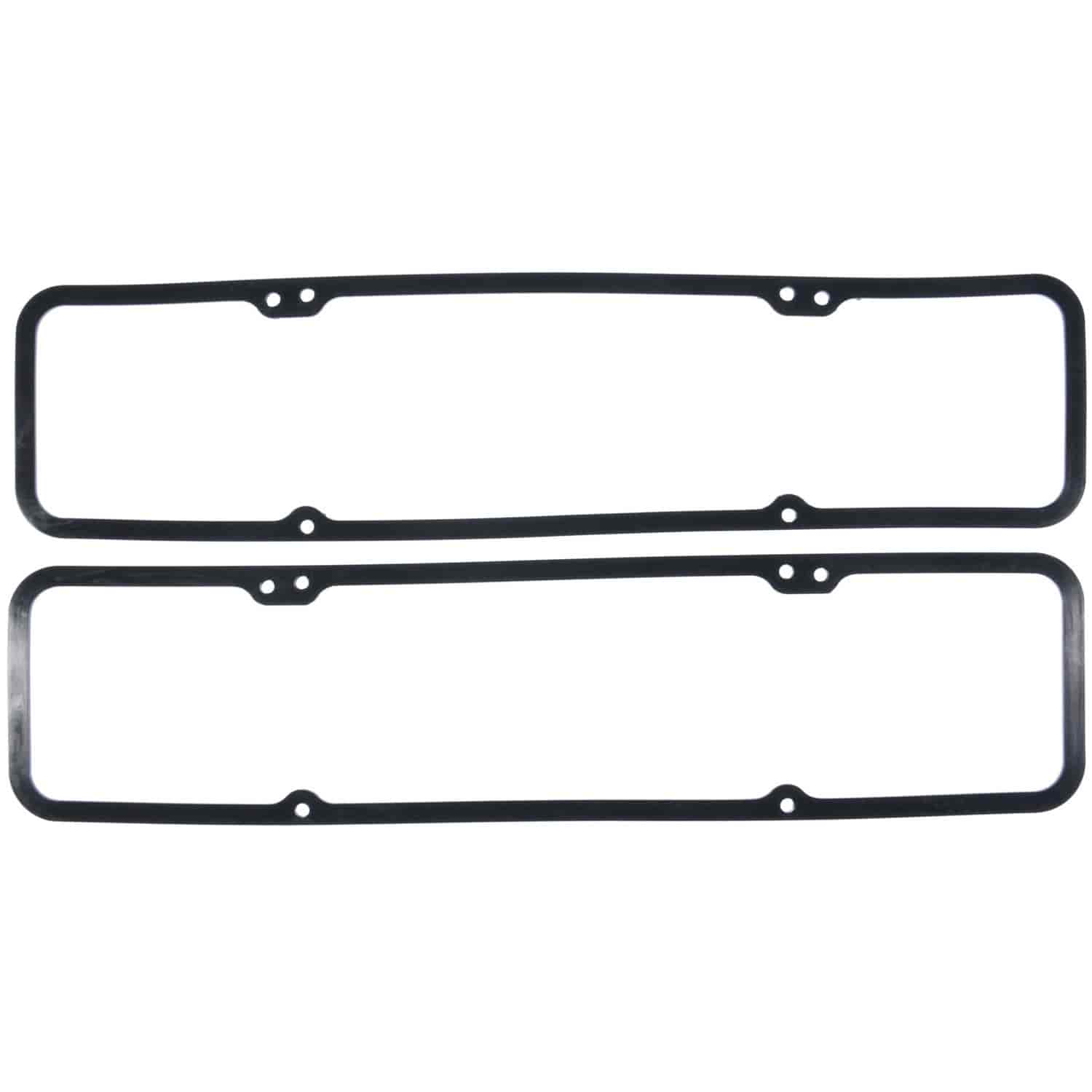 Valve Cover Gasket Set 1955-1986 Small Block Chevy 265/283/302/305/307/327/350/400 in Molded Rubber