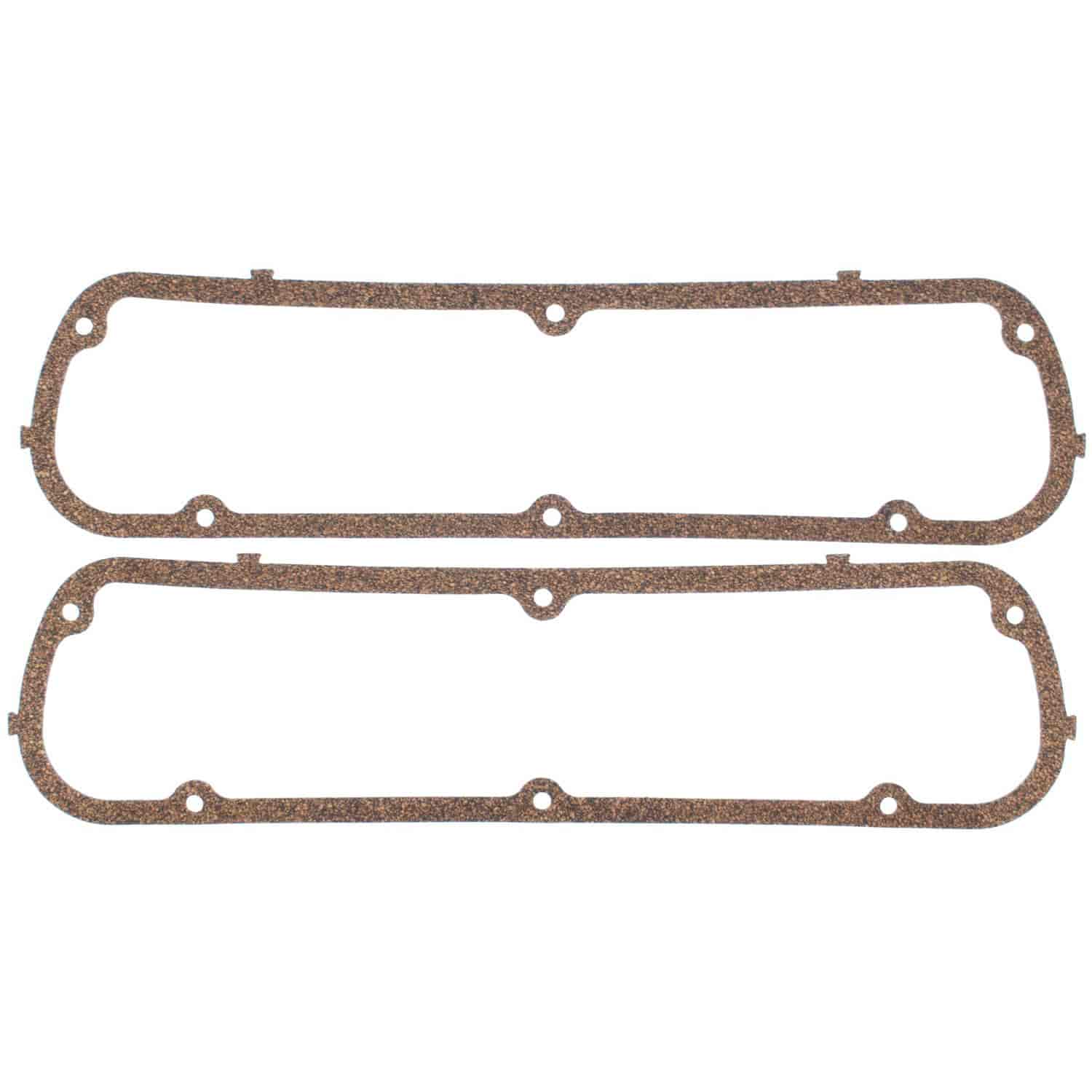Valve Cover Gasket Set 1962-2001 Small Block Ford 221/255/260/289/302/351W (3.6/4.2/4.3/4.7/5.0/5.8L) in Cork Rubber