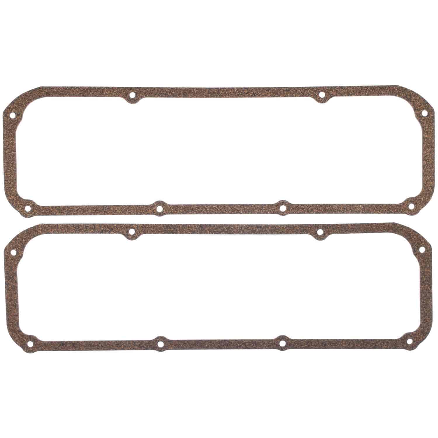 Valve Cover Gasket Set 1969-1982 Ford 351C/351M/400 in Cork-Rubber