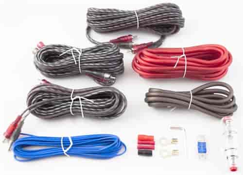 8 Gauge 5 Channel Amplifier Wiring Kit