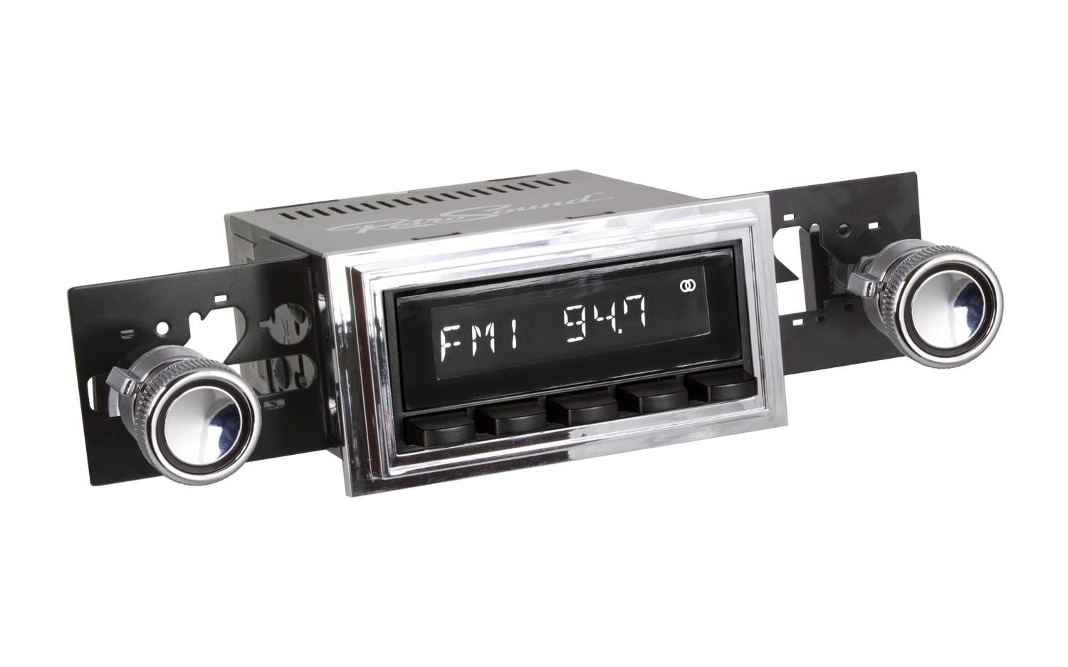 HB-M2-126-08-80 Motor 2B Radio w/Black Face & Installation
