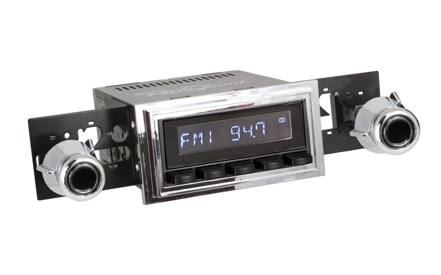HB-M2-126-55-75 Motor 2B Radio w/Black Face & Installation
