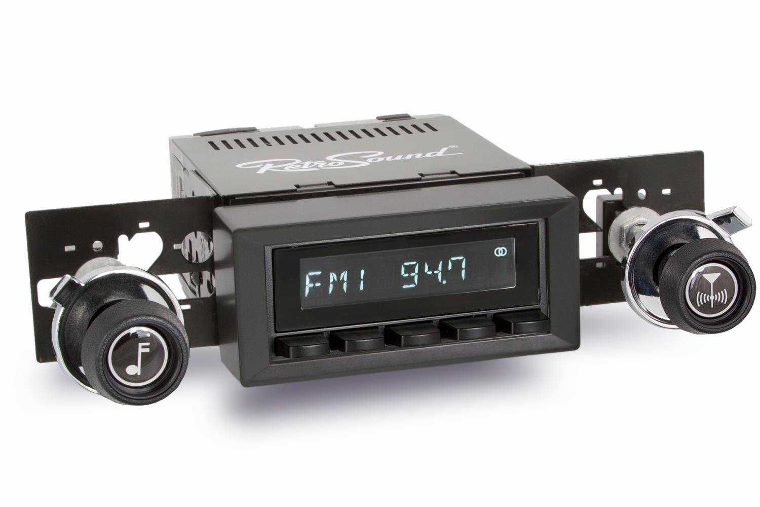 HB-M2-216-37-73 Motor 2B Radio w/Black Face & Installation
