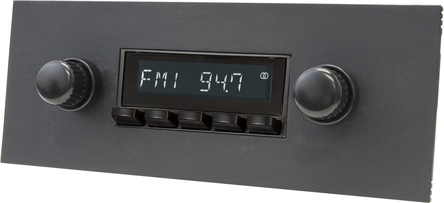 HB-M2-415-36-96 Motor 2B Radio w/Black Face & Installation Faceplate & Knobs Kit, 1970 Nissan 240Z