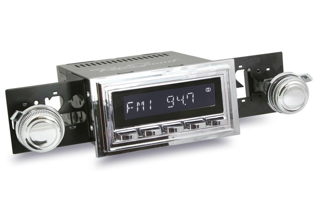HC-M2-118-03-73 Motor 2B Radio w/Chrome Face & Installation