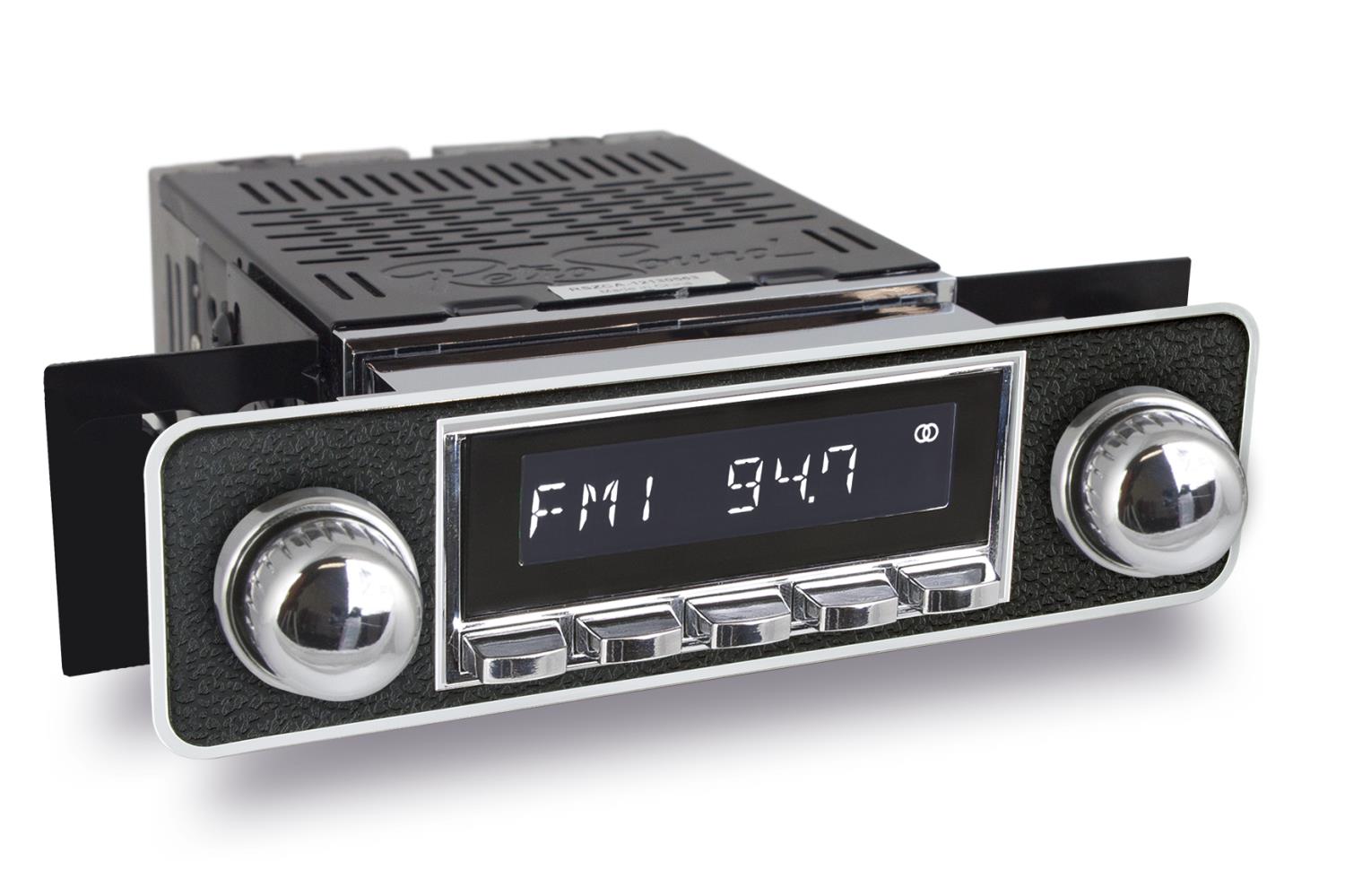 HC-M2-503-06-76 Motor 2B Radio w/Chrome Face & Installation