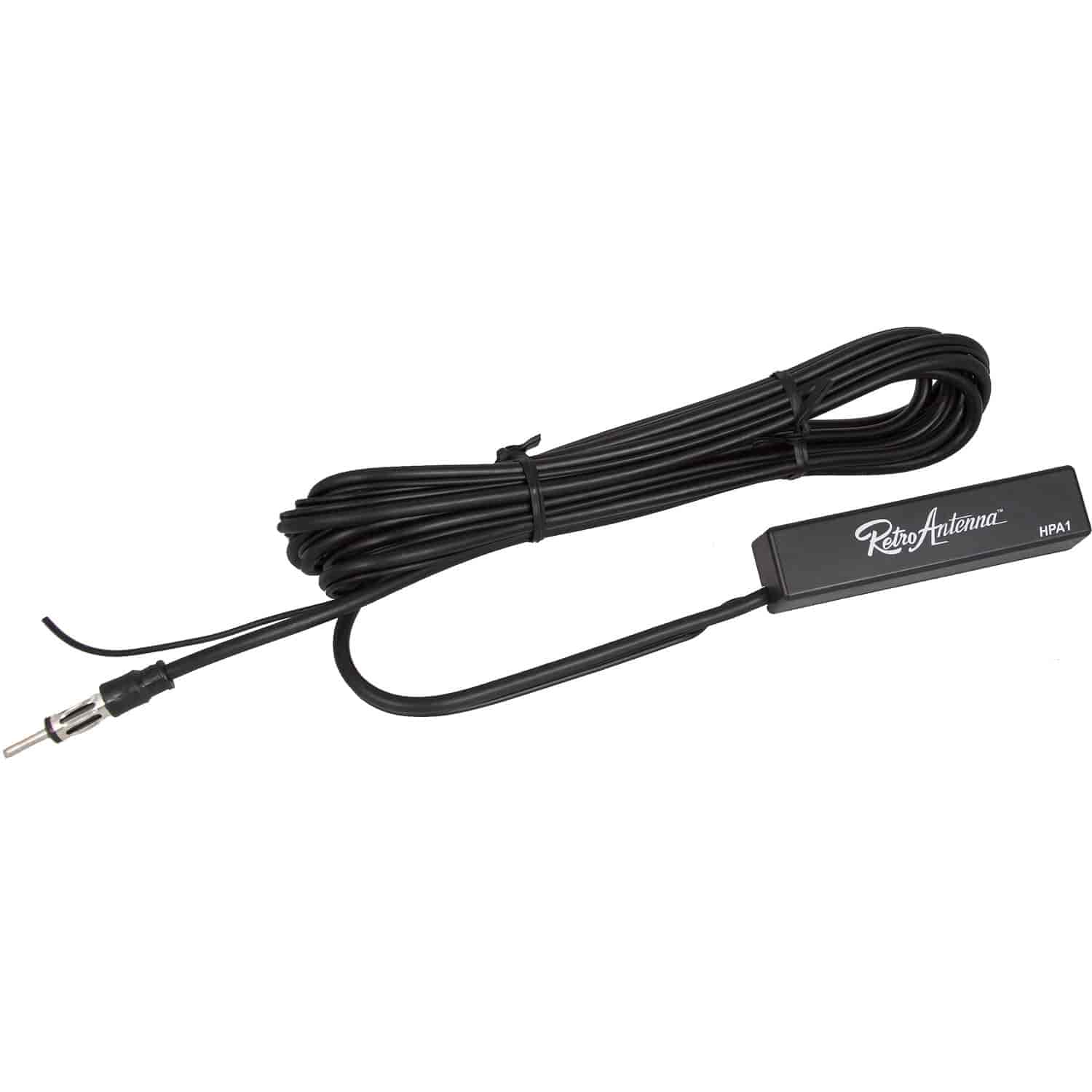 Amplified Hideaway Antenna Includes Power Lead and 105" Antenna Cable