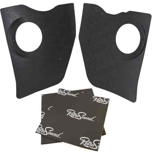 Kick Panels w/Speaker Mounts and RetroMat Package for 1961-1962 Chevy Impala/Bel Air/Biscayne