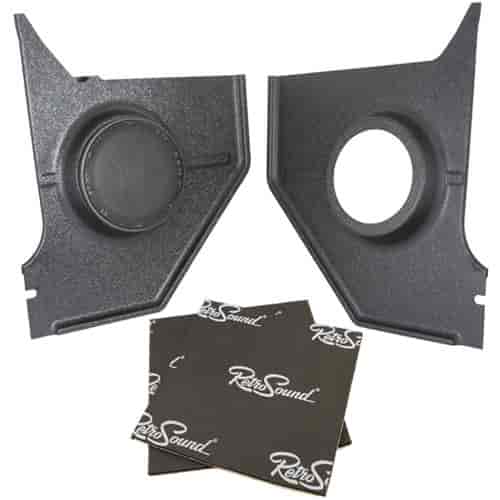 Kick Panels w/Deluxe Speakers and RetroMat Package for 1964-1966 Ford Mustang