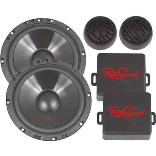 Ultra-thin Water-resistant Component Speaker System 6.5" Round Water-resistant Mid-Bass Drivers