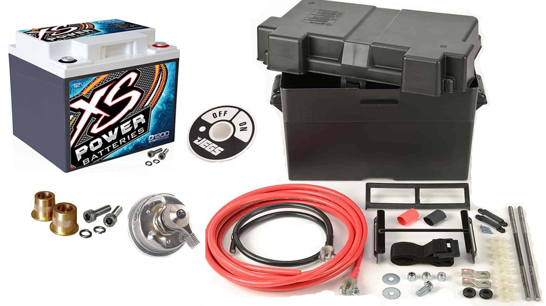 D1200 12-Volt AGM Battery and Install Kit