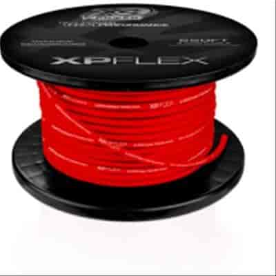 8 AWG Cable 735 Strands 10% OFC 90% CCA Iced Red 250 Spool