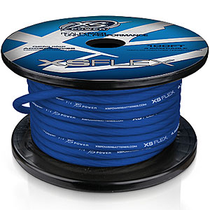 4-Gauge Blue XS Flex Cable