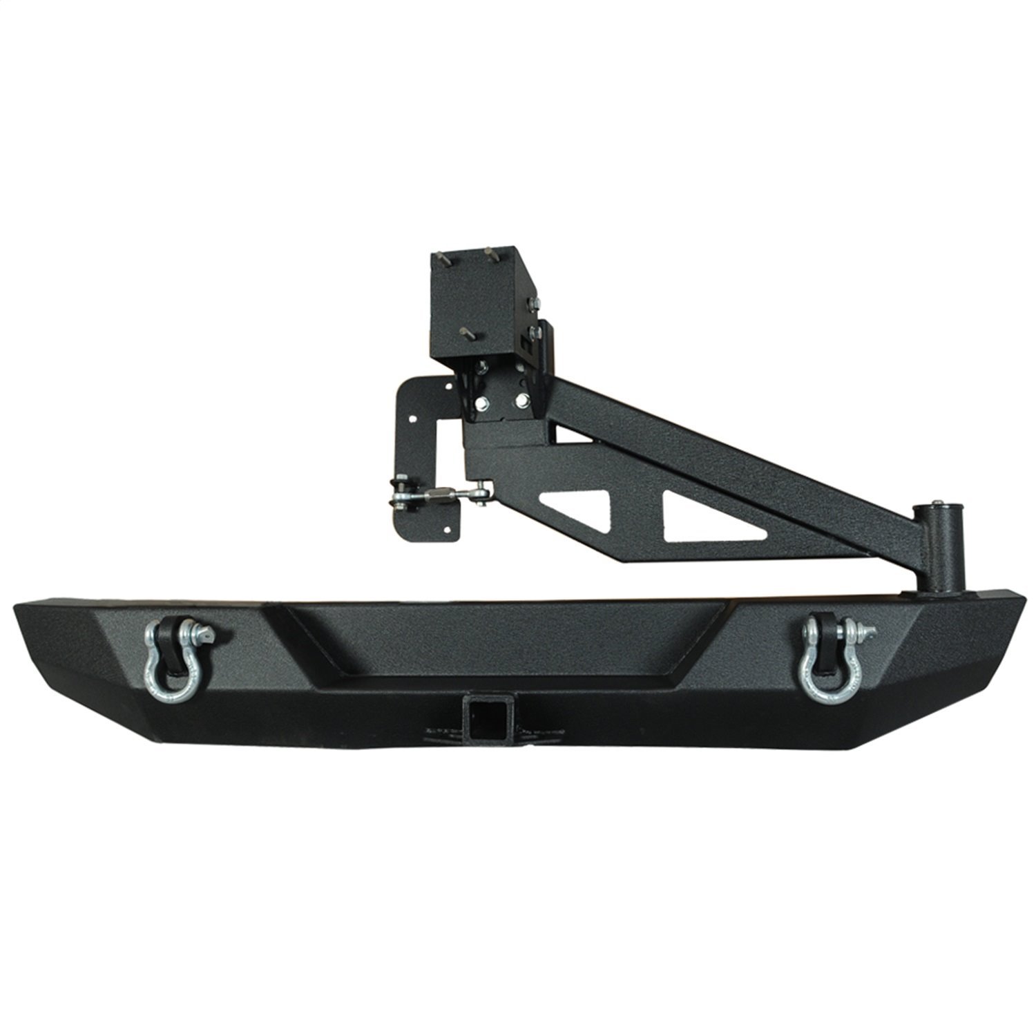 Body-Width Rear Bumper with Tailgate Tire Carrier Fits
