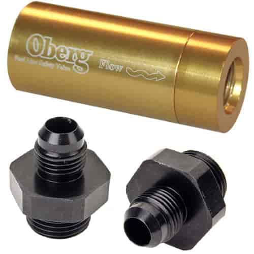 Fuel Line Safety Check Valve Kit Includes: Fuel Line Safety Check Valve