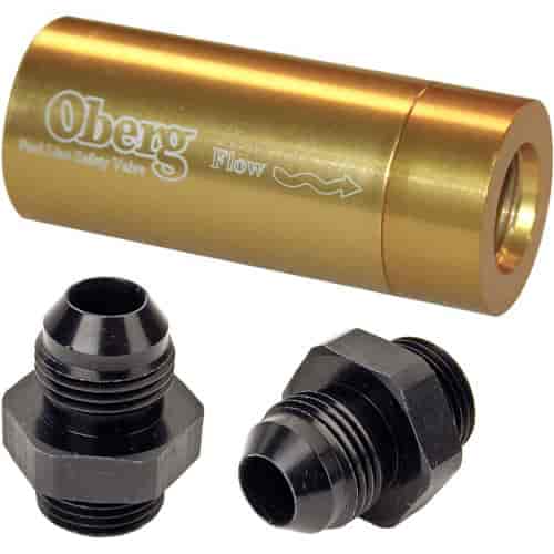 Fuel Line Safety Check Valve Kit Includes: Fuel