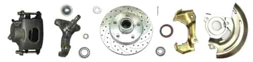 GM STOCK HEGHT SPINDLE DISC ROTOR KIT